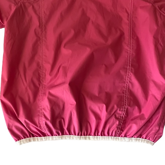 Girls NY Yankees New York Yankees Short Sleeve Windbreaker Pink M 8/10 - Picture 7 of 10